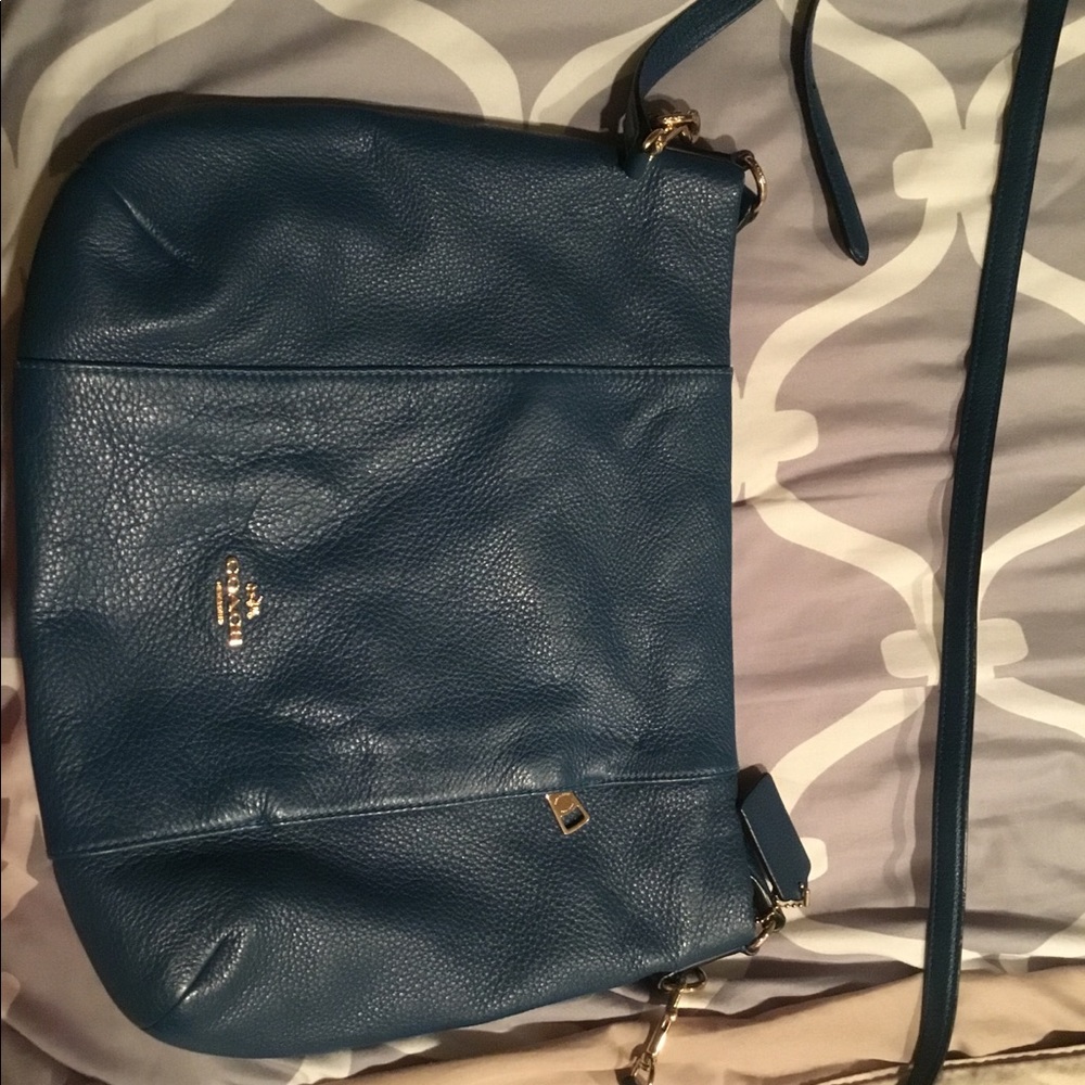 Coach BLUE Crossbody - Beautiful